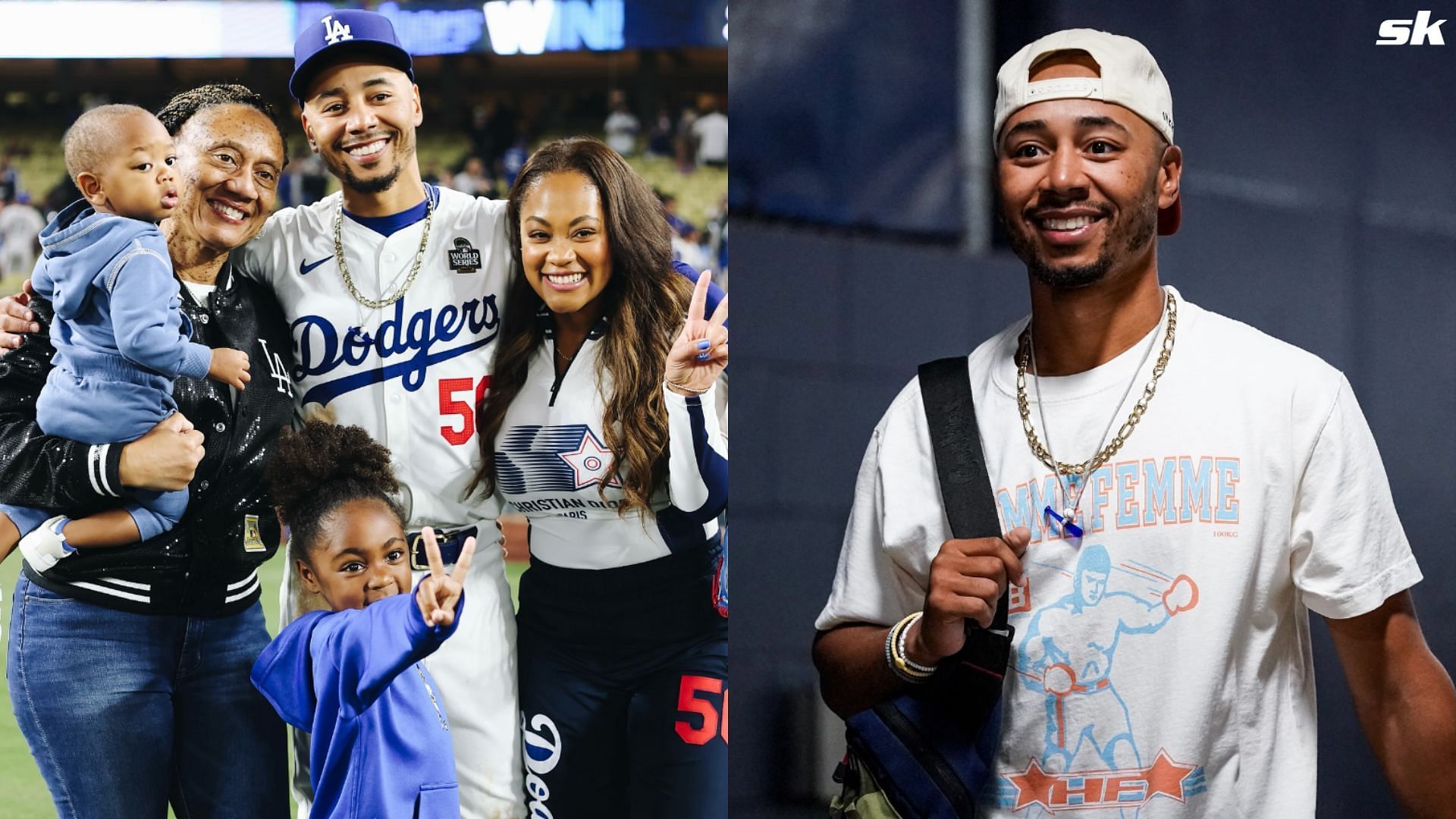 Mookie Betts and his family celebrate Christmas Day (Image Source: Instagram/ @mookiebetts)