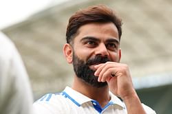 [In Pictures] Virat Kohli gives an autograph to a fan from Dehradun ahead of BGT 2024-25 3rd Test