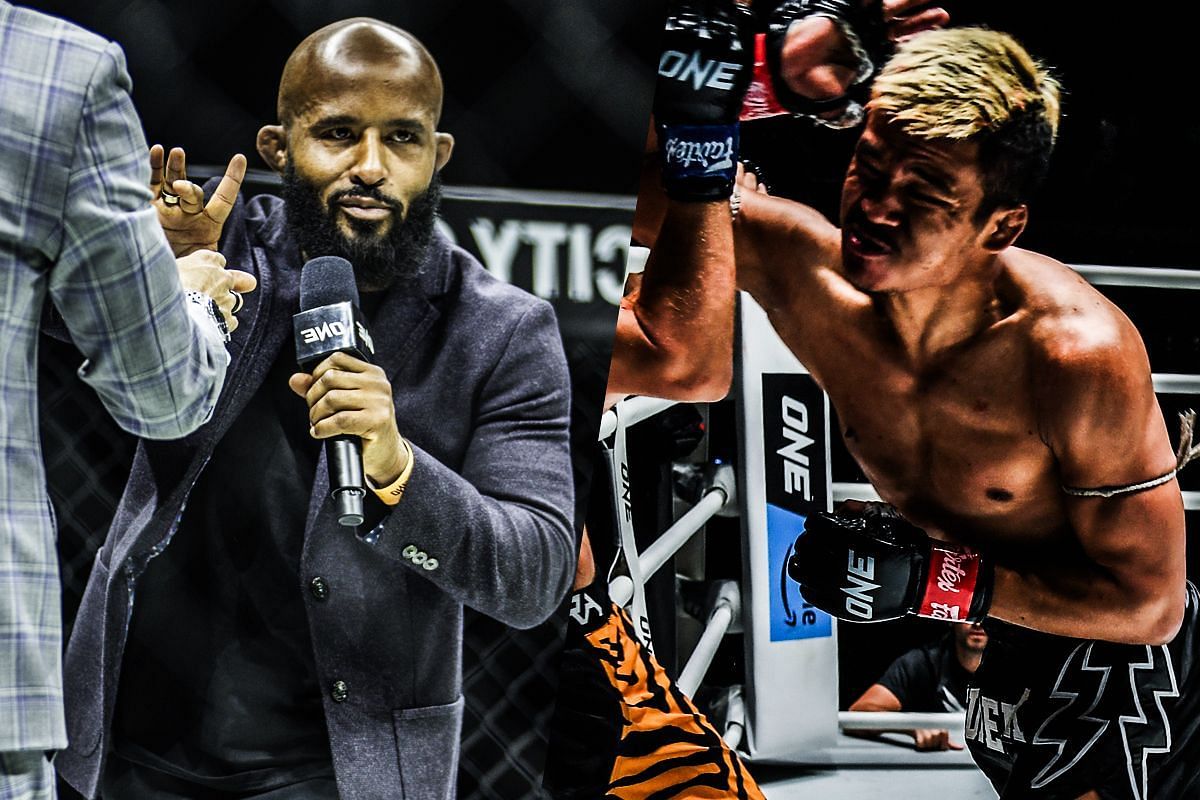 Demetrious Johnson (L) and Superlek (R) | Image by ONE Championship