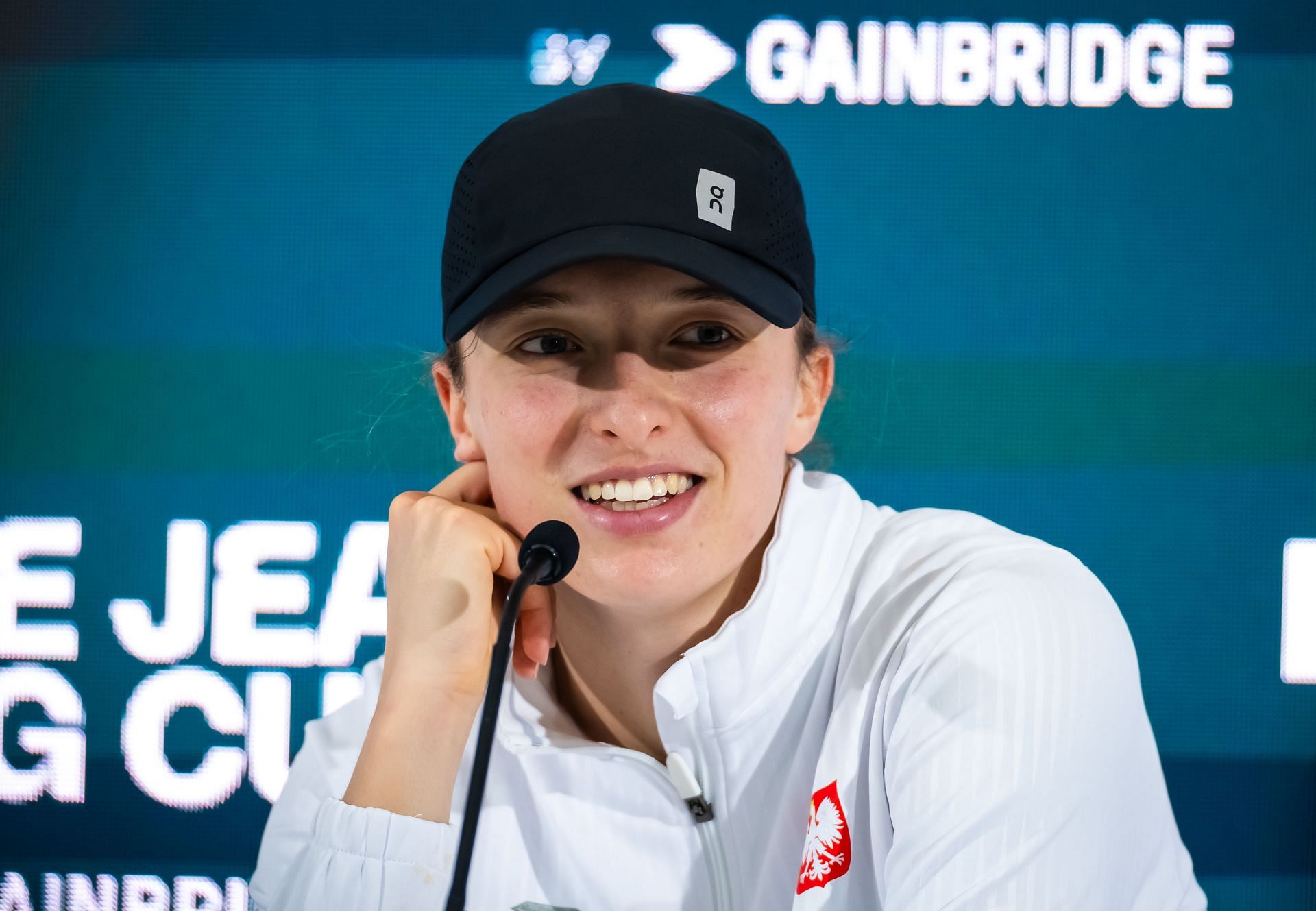 Iga Swiatek at the Billie Jean King Cup Finals (Image Source: Getty)