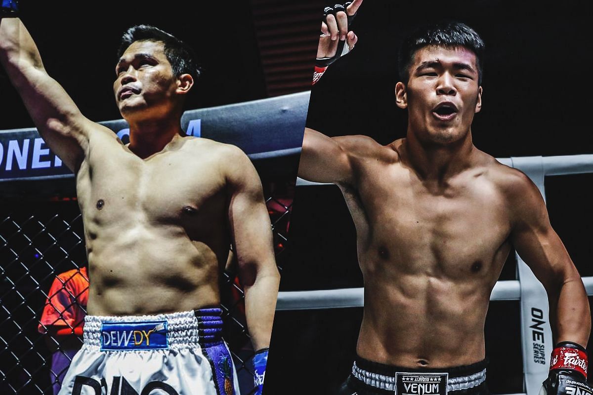 Petchtanong (left) and Zhang Chenlong (right) | Image credit: ONE Championship