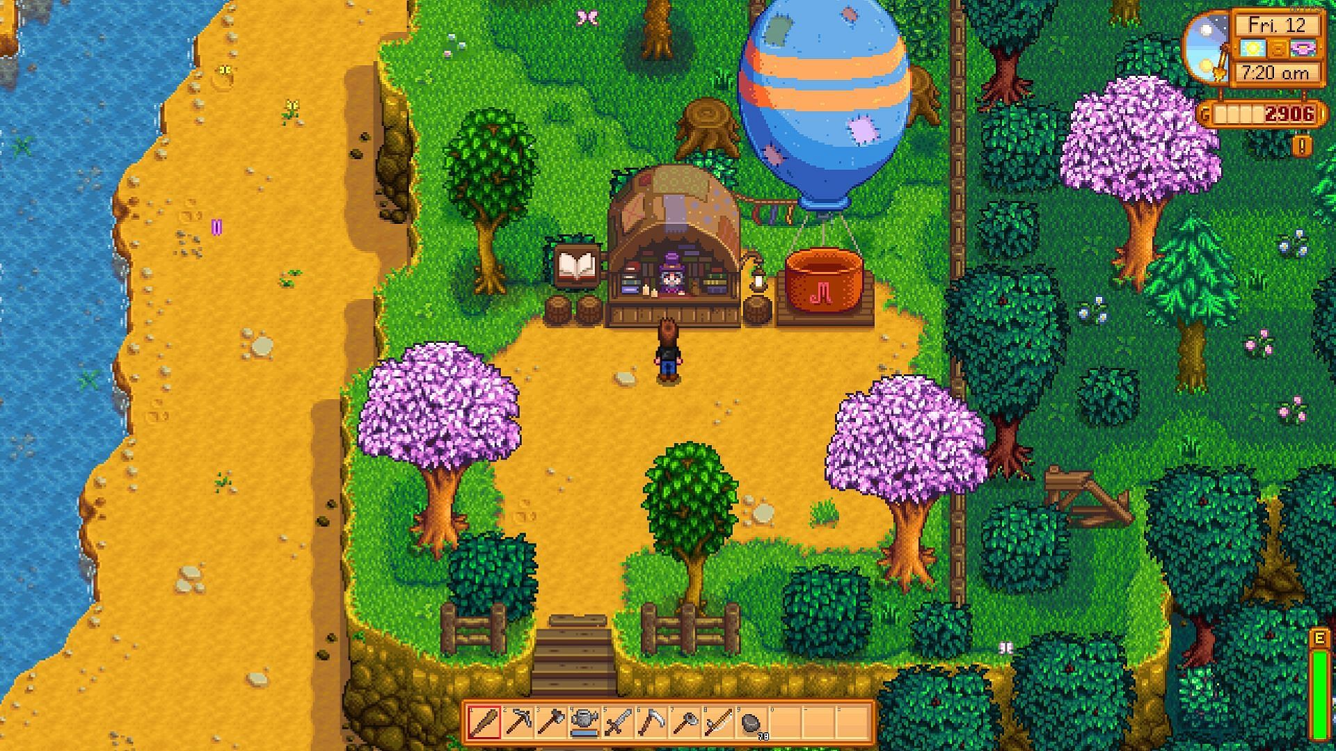 Stardew Valley gameplay screenshot