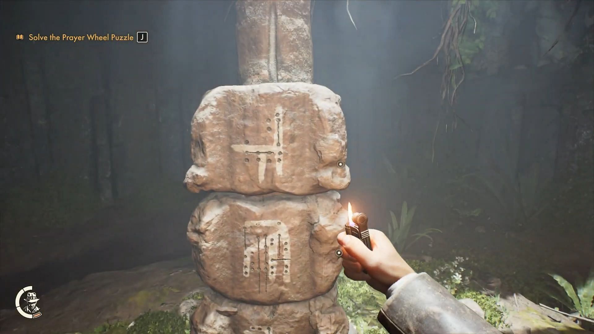 Solution for the Prayer Wheel puzzle (Image via Bethesda Softworks)