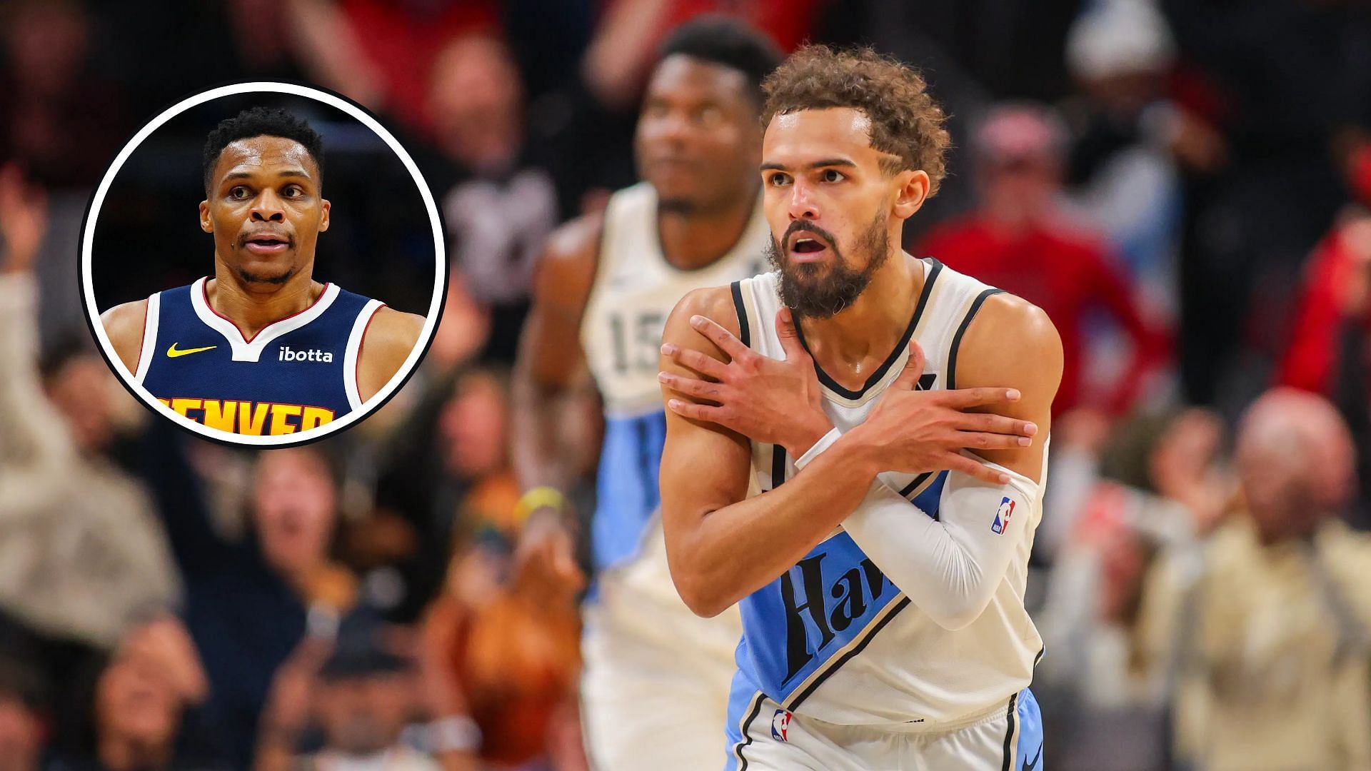 Fans hail Trae Young after Hawks star matches Russell Westbrook