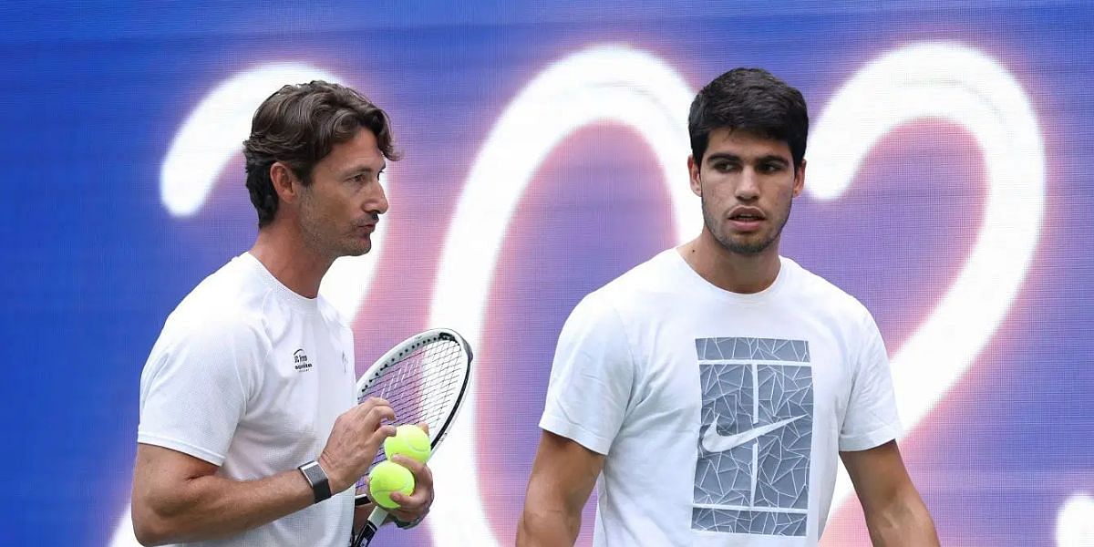 Carlos Alcaraz and Juan Carlos Ferrero welcome new coach in team (Source: Getty Images)