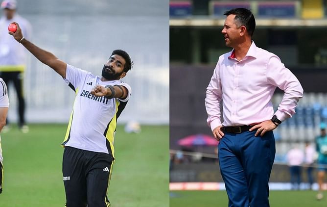 "I'd charge him every ball, hit him back over his head" - Ricky Ponting's cheeky take on how he would tackle Jasprit Bumrah