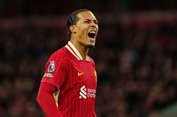 Virgil Van Dijk provides straightforward response when asked about new contract talks with Liverpool