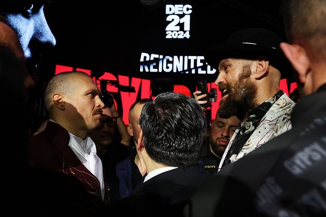 UFC Hall of Famer bemused by Tyson Fury going after Oleksandr Usyk "about the way he looks": "I don't know why he's doing that"