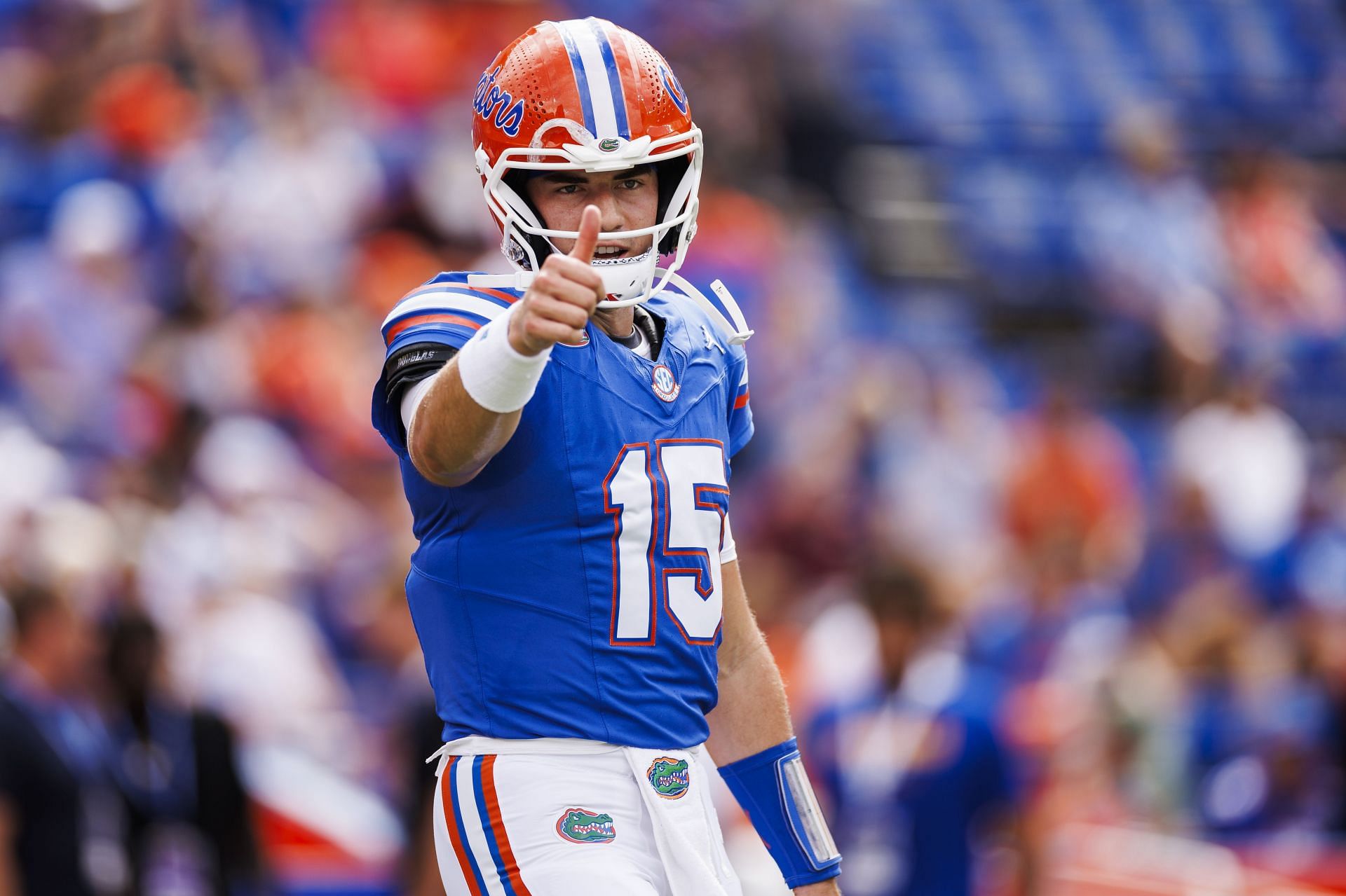 Texas A&amp;M v Florida - Source: Getty