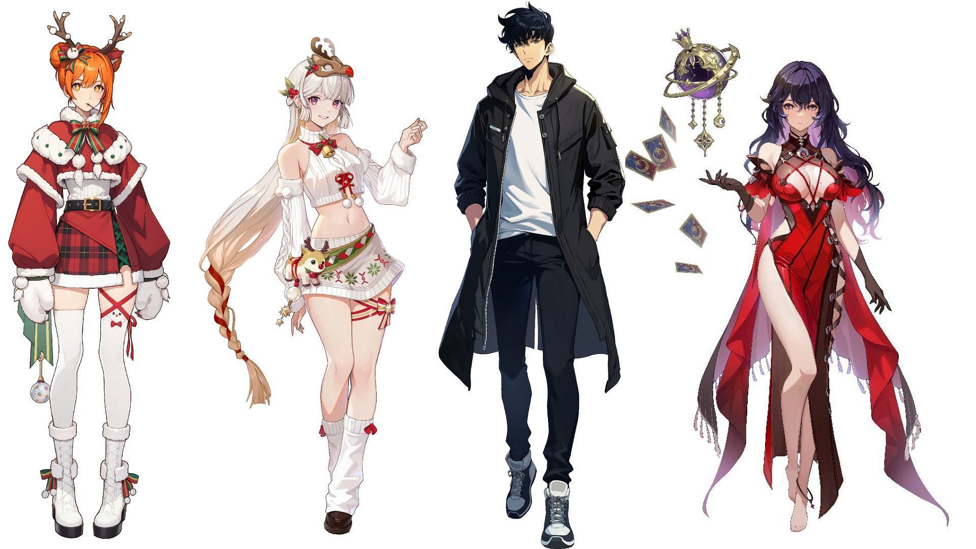 New costumes in the December 19 update (Image via Netmarble)