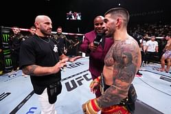 Francis Ngannou’s coach breaking down Ilia Topuria’s fighting style draws jaw-dropping reaction from Alexander Volkanovski