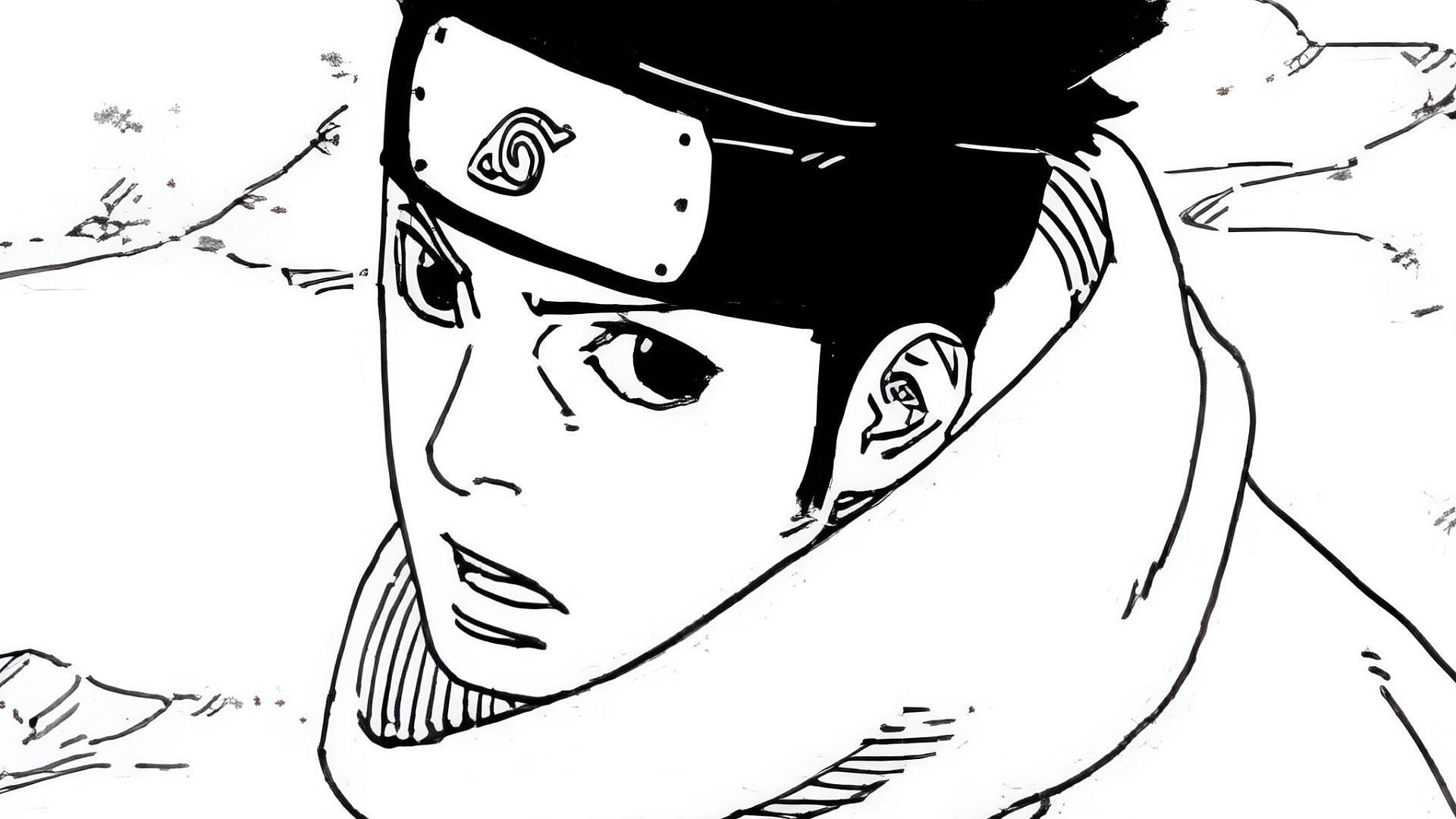 Konohamaru Sarutobi as seen in the manga (Image via Shueisha)