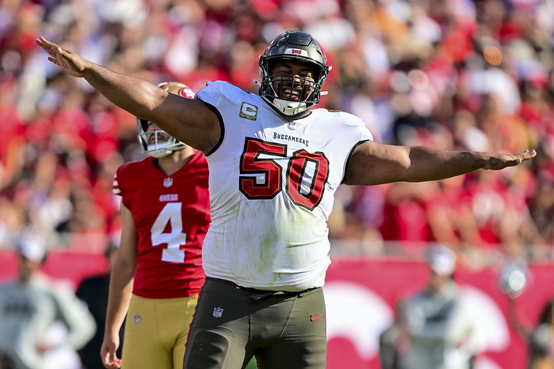 San Francisco 49ers v Tampa Bay Buccaneers - Source: Getty NFL: SEP 29 Eagles at Buccaneers