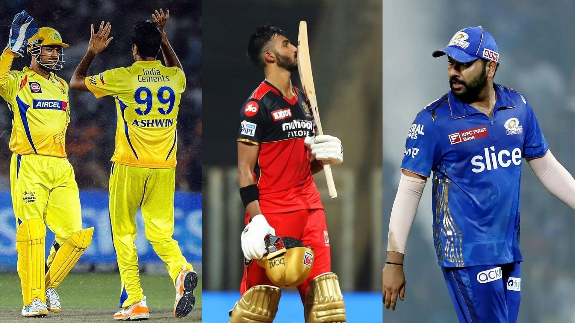 Which IPL team has the most local players in 2025? (Image Credits: CSK &amp; RCB/IG, Getty)