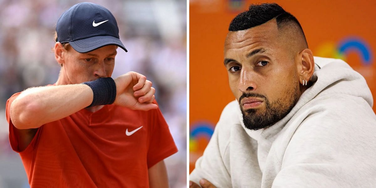 Nick Kyrgios Jannik Sinner doping