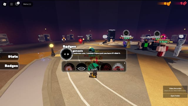 Suma los respectivos desafíos para conseguir las insignias (Retrato por estrategia de Roblox)
