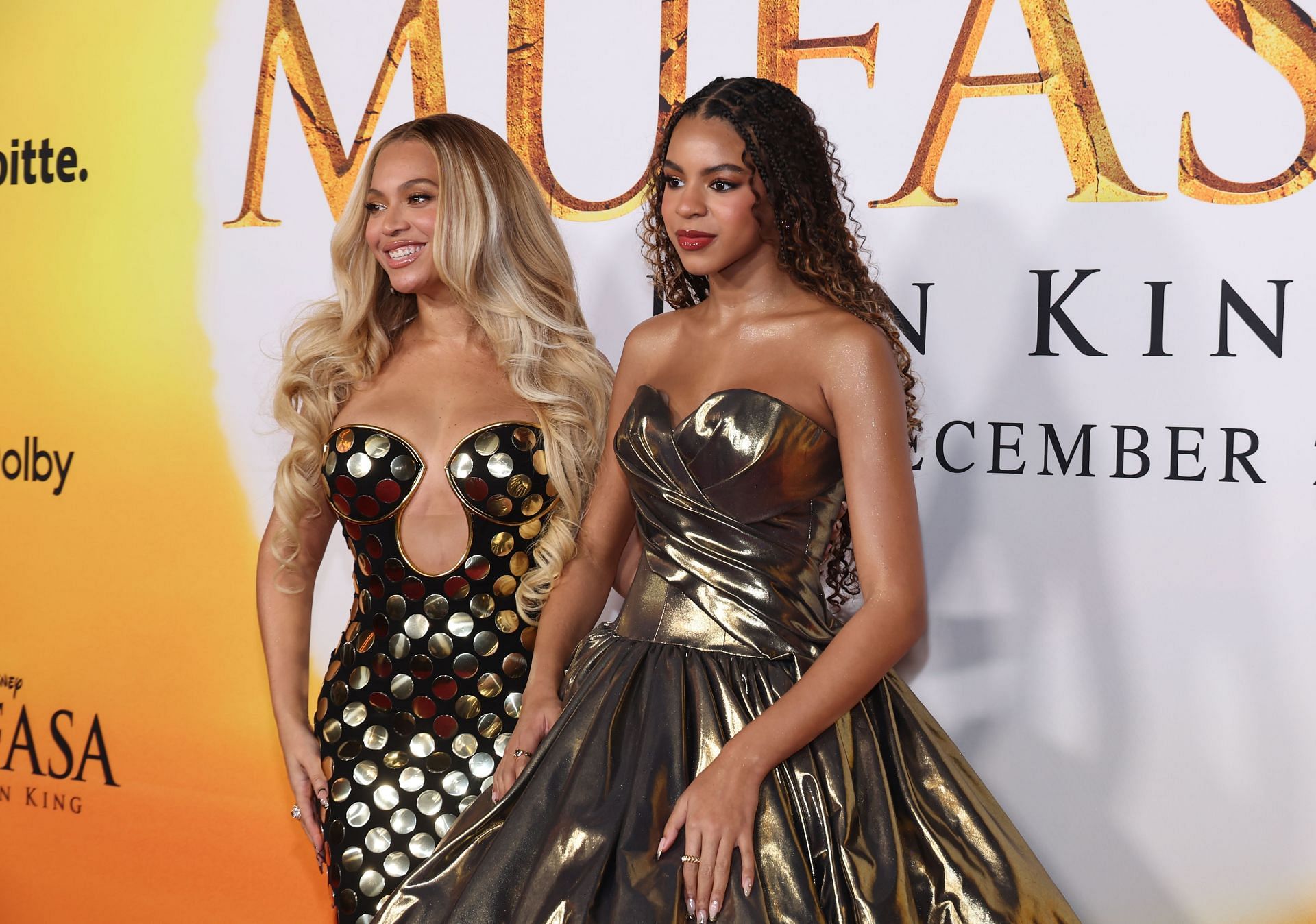 Beyonce and Blue Ivy at the premiere of &quot;Mufasa: The Lion King&quot; - Source: Getty