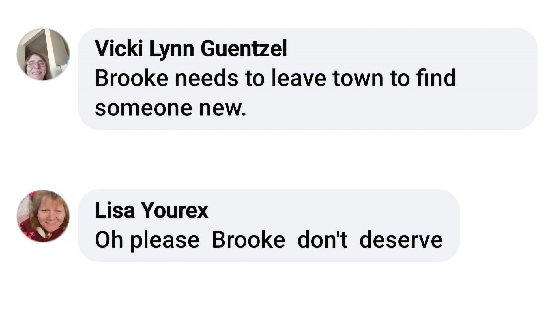 Viewers debating whether Brooke has been in the right or the wrong (via LisaAnn Watson / Facebook)