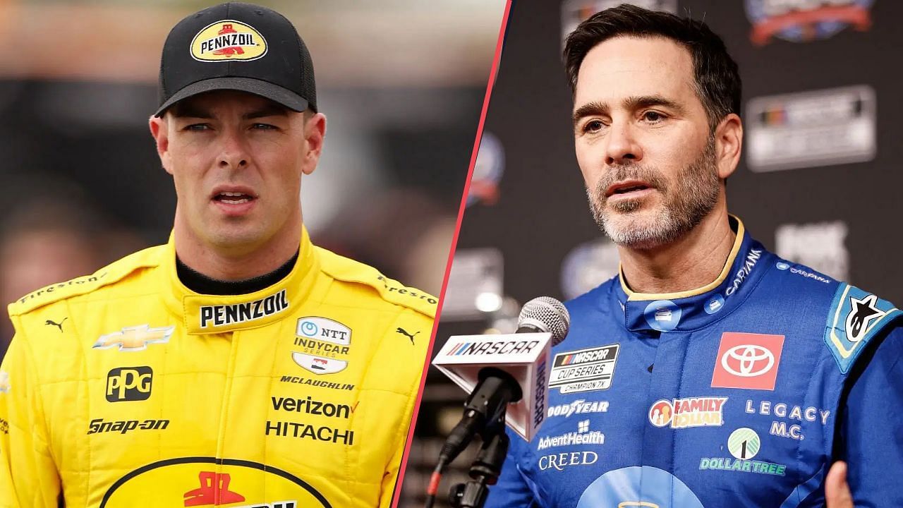 Scott McLaughlin uses Jimmie Johnson