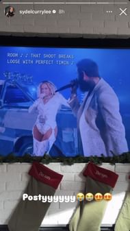 Sydel Curry Instagram Story - source IG/@sydelcurrylee