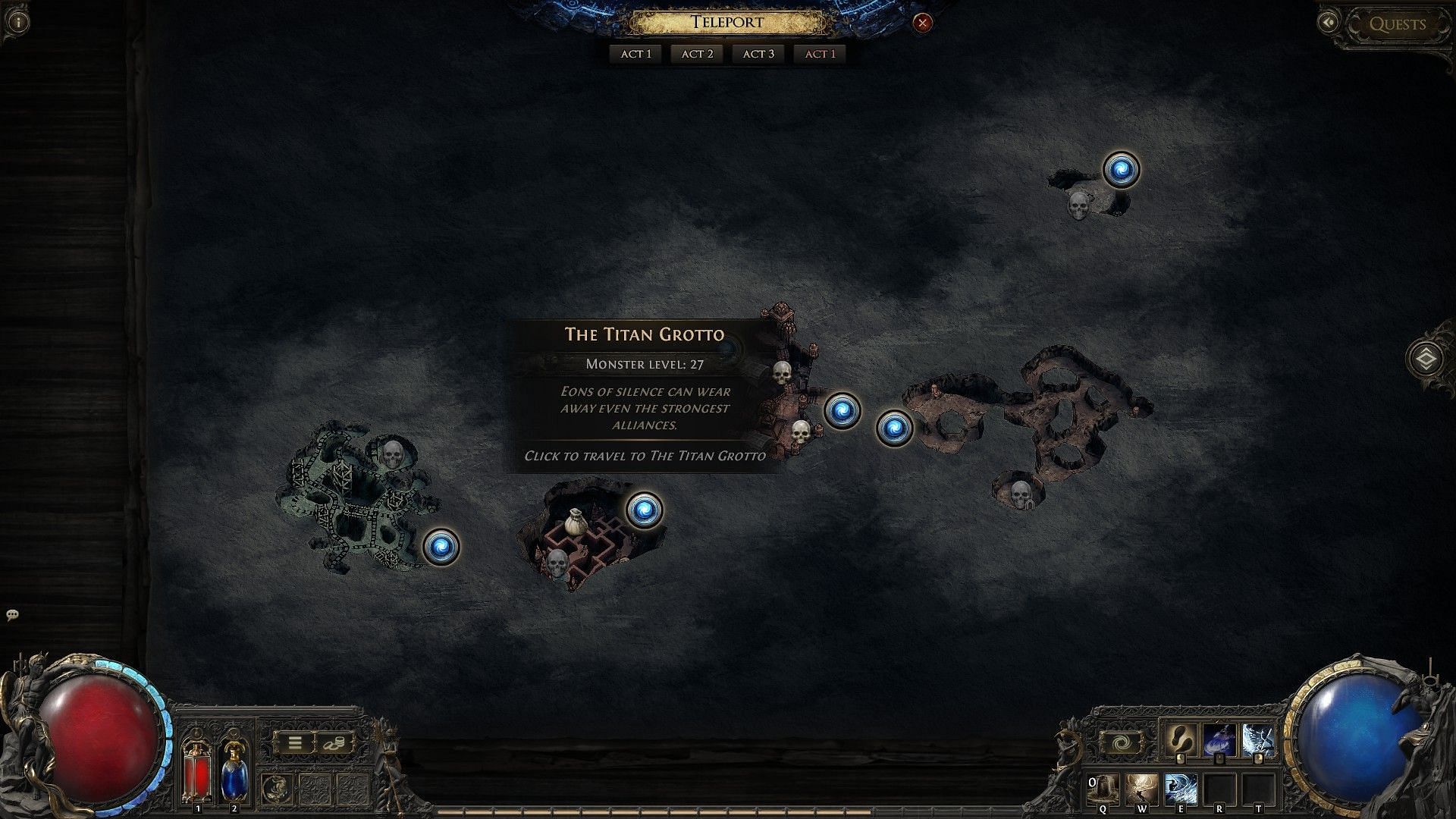 Titan Grotto in Path of Exile 2 (Image via GGG)