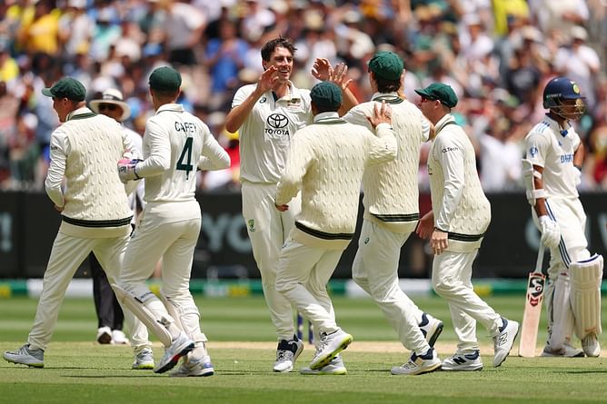 What is the highest successful fourth innings chase in Tests at the MCG before BGT 2024-25 4th Test?