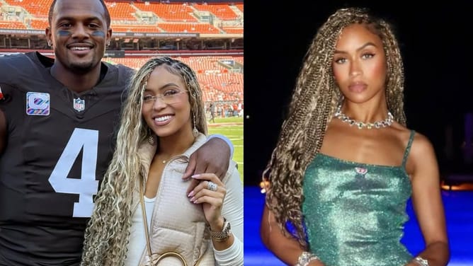 Deshaun Watson's girlfriend Jilly Anais walks the runway in bikini at Miami Swim Week