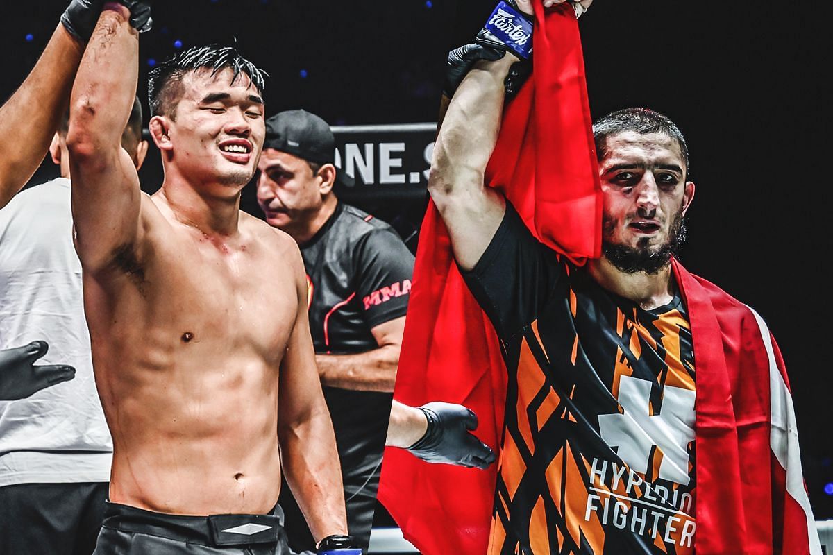 Christian Lee (left) and Alibeg Rasulov (right). [Photos from ONE Championship]