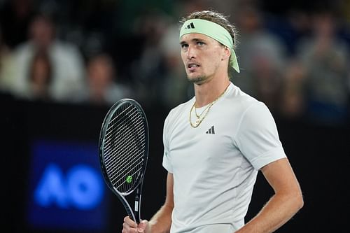 Alexander Zverev at the 2024 Australian Open [Image Source: Getty Images]