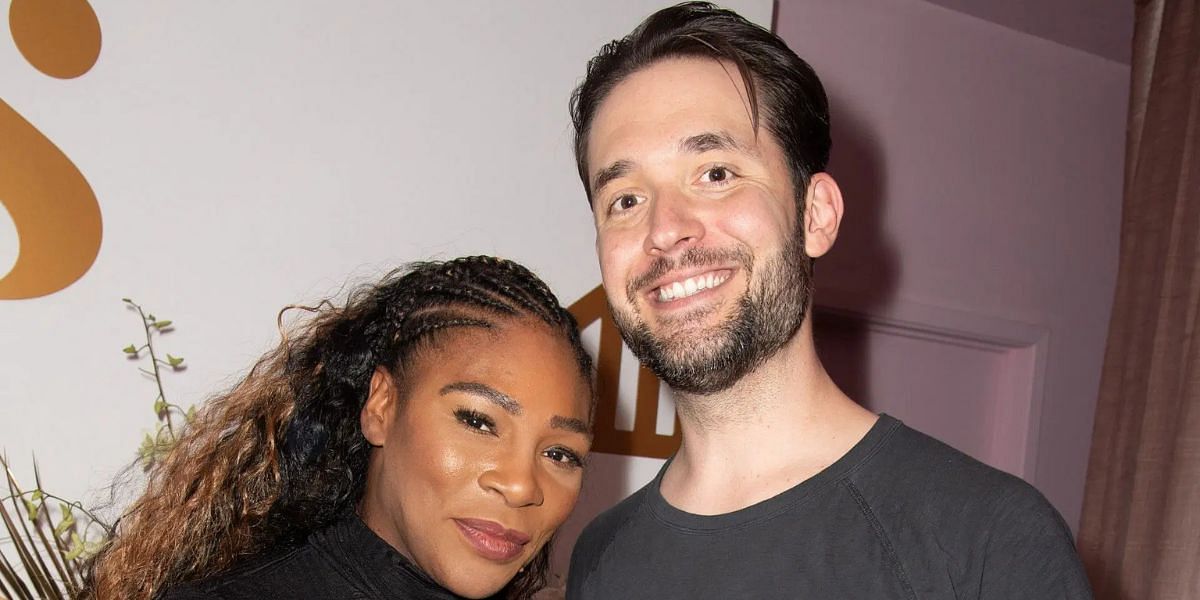 Serena Williams (L) and Alexis Ohanian (R), Source: Getty