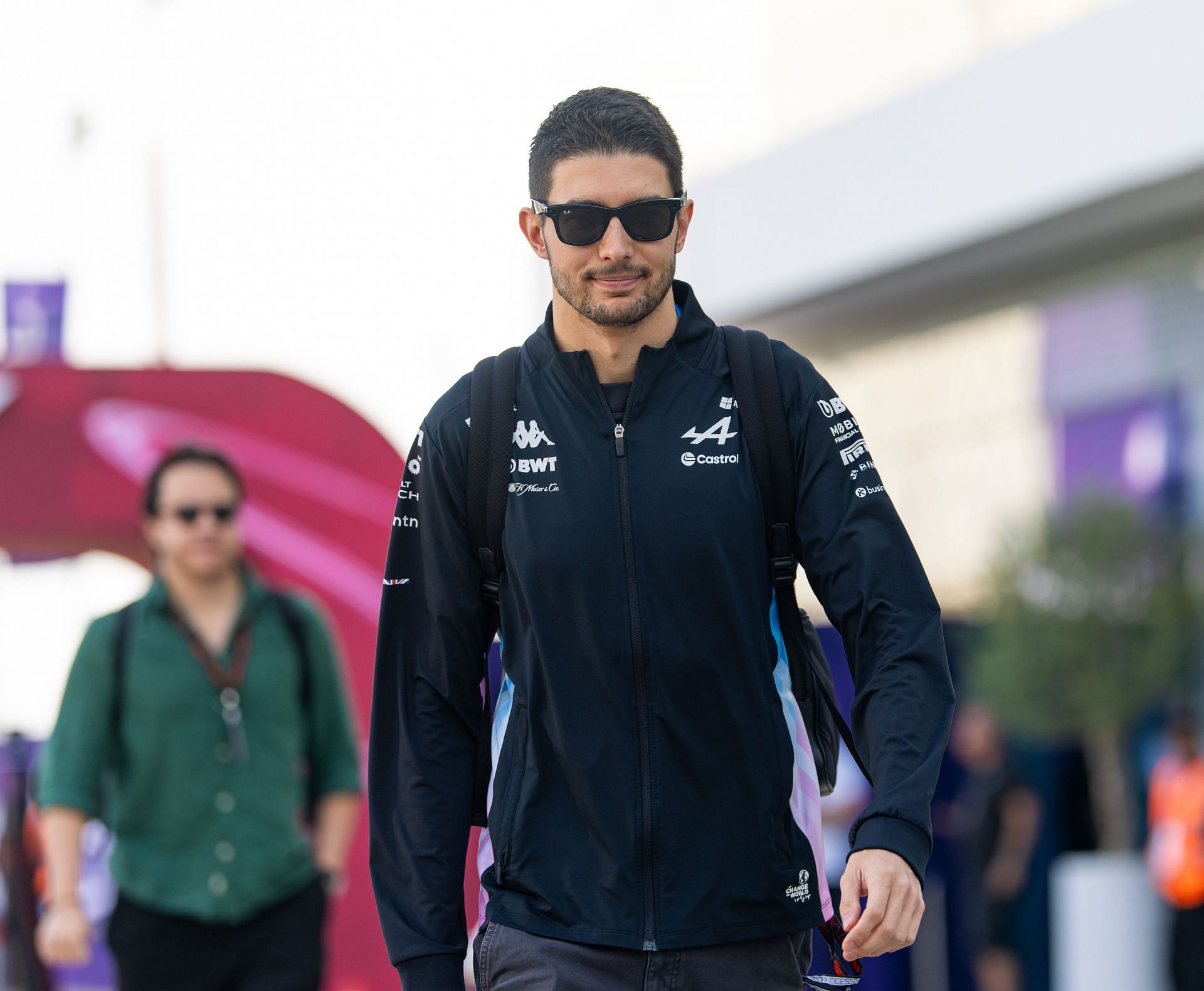 Esteban Ocon of France and Alpine F1 team walks in the paddock - Source: Getty Images