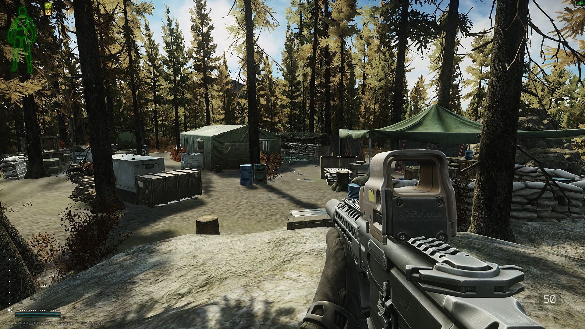 The USEC camp (Image via Battlestate Games)