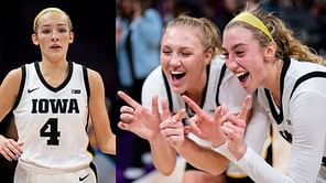 IN PICS: Iowa stars Lucy Olsen, Kylie Feuerbach and Sydney Affolter try their hand at golf