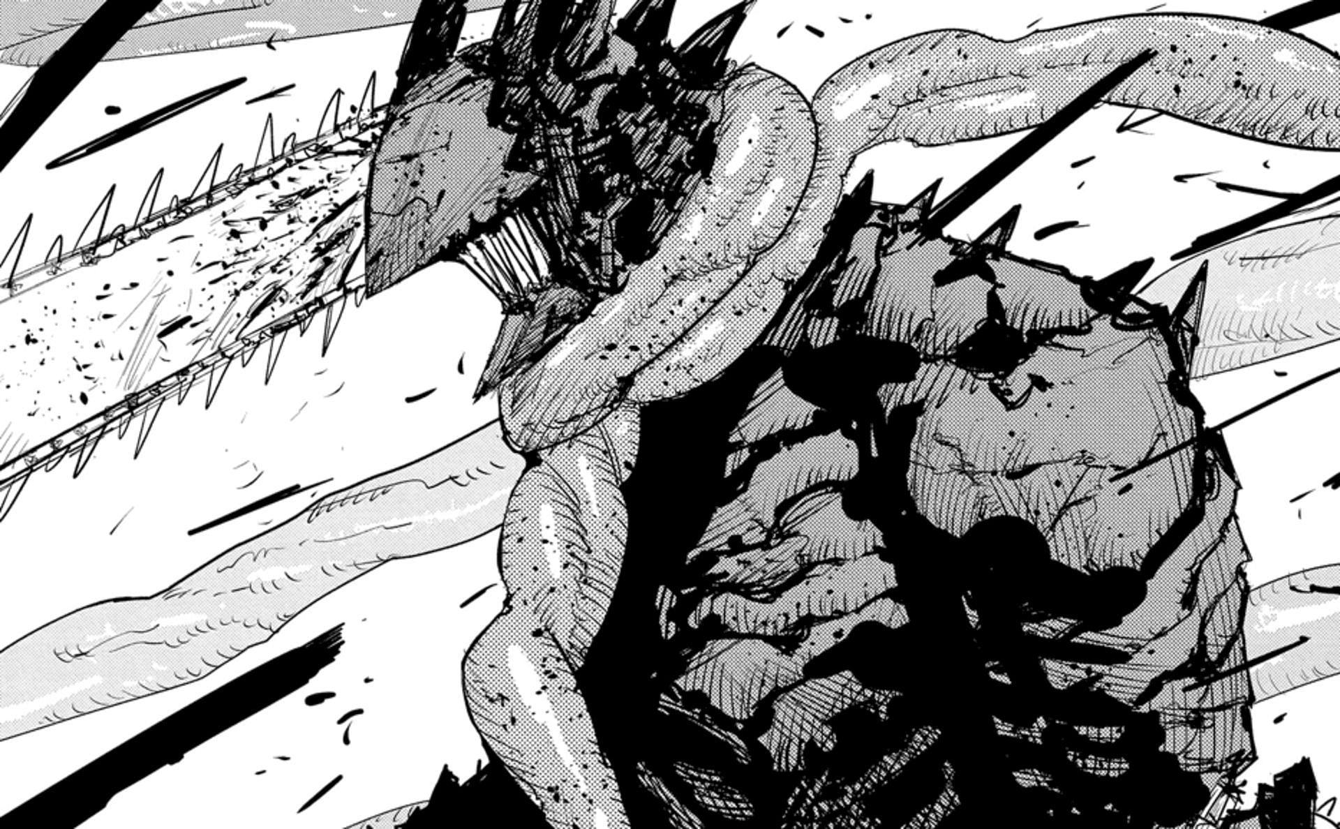 Pochita in his Hero of Hell form (Image via Viz Media)