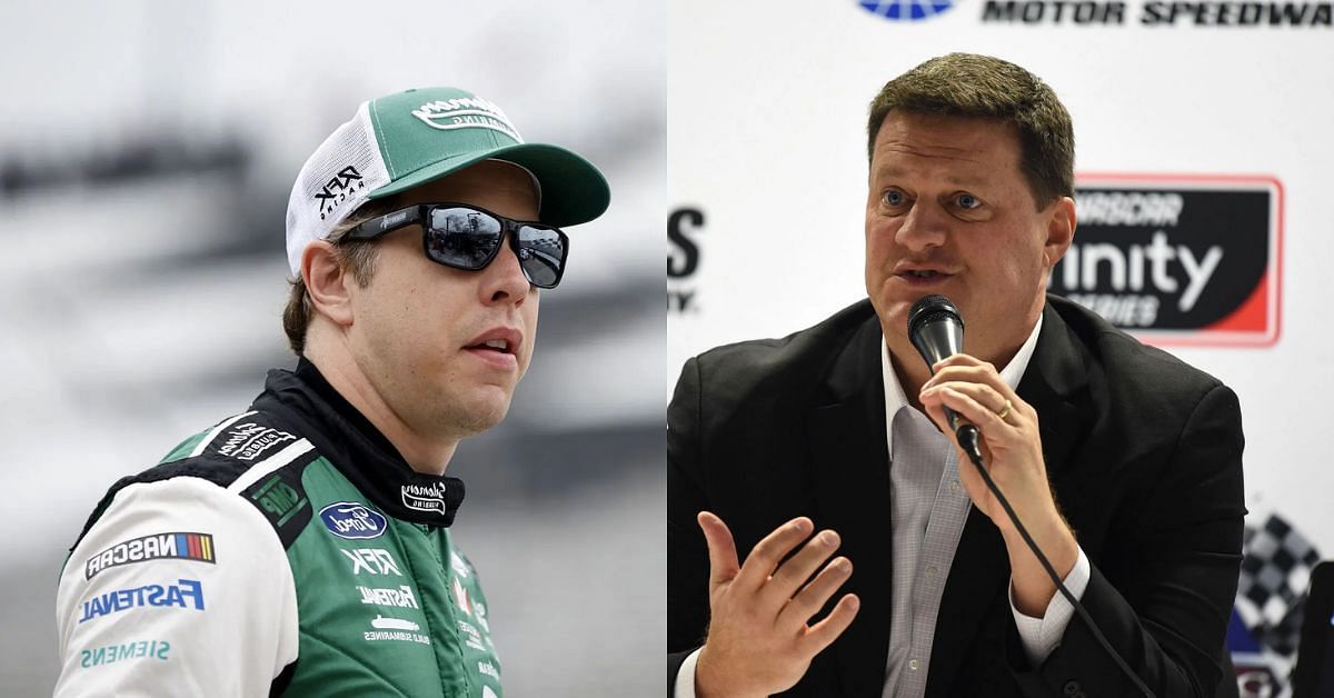 Brad Keselowski reacted to NASCAR COO Steve O