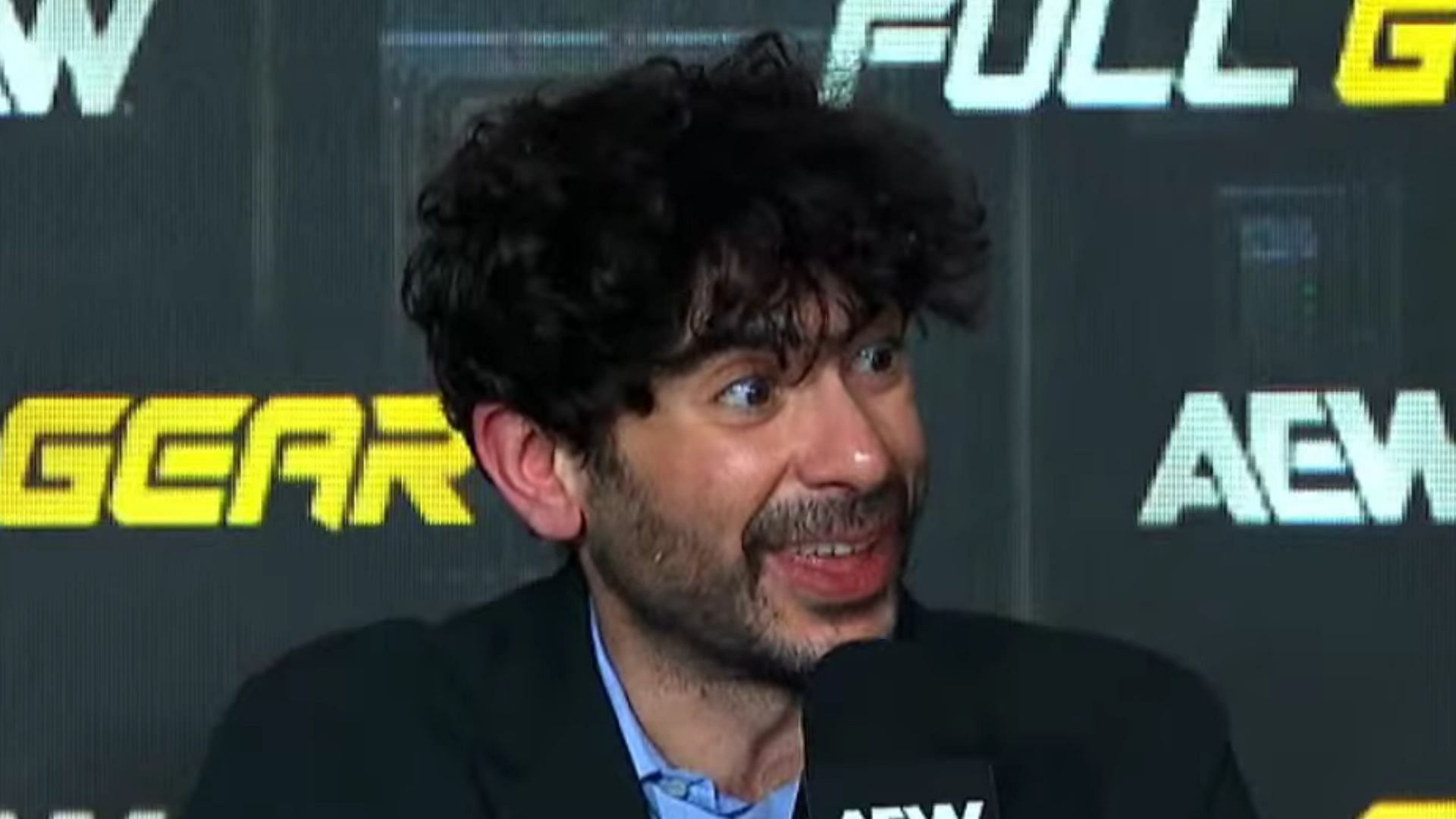 Tony Khan founded AEW in 2019. (Image via AEW YT) 