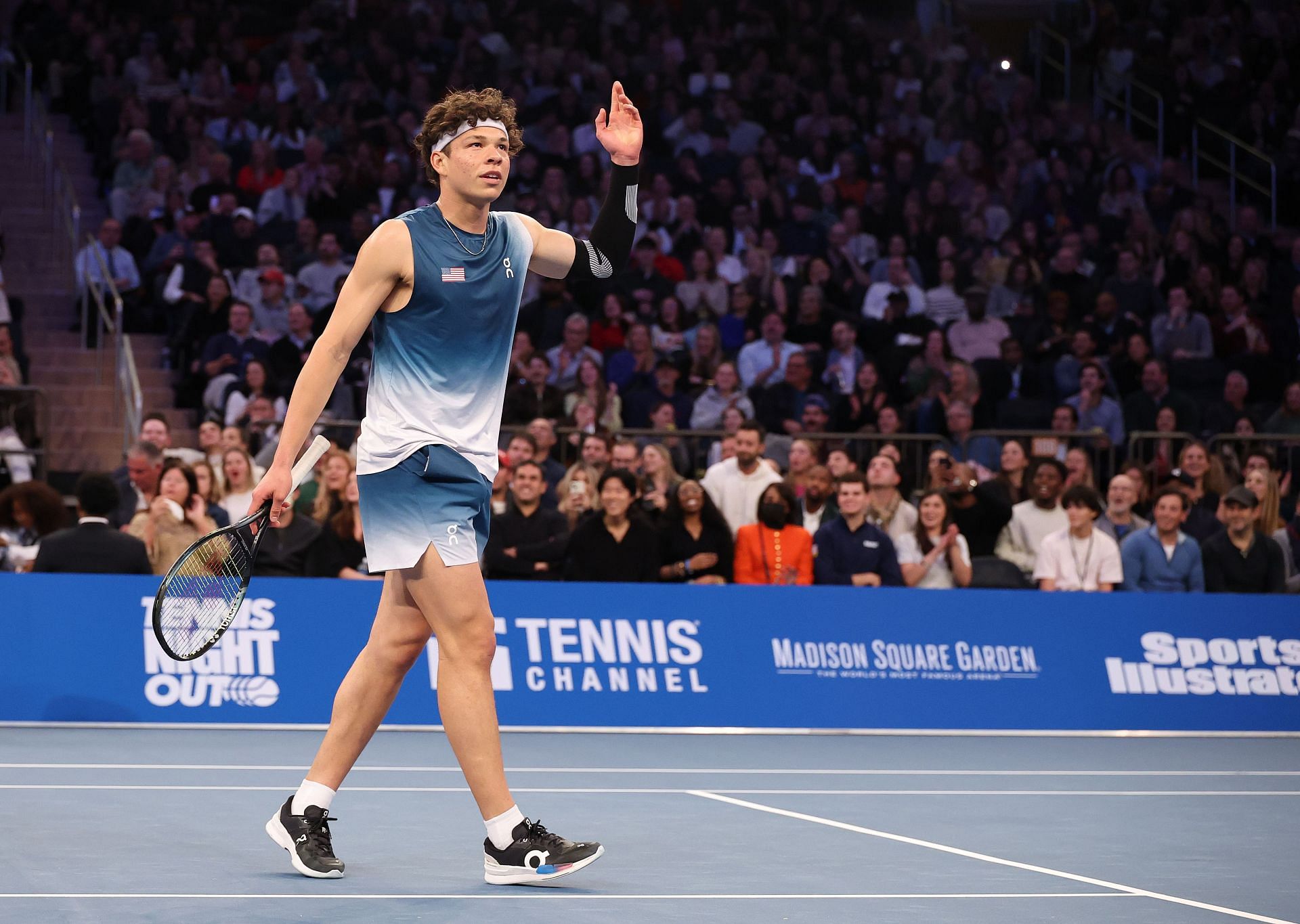 Ben Shelton at The Garden Cup 2024 - Source: Getty