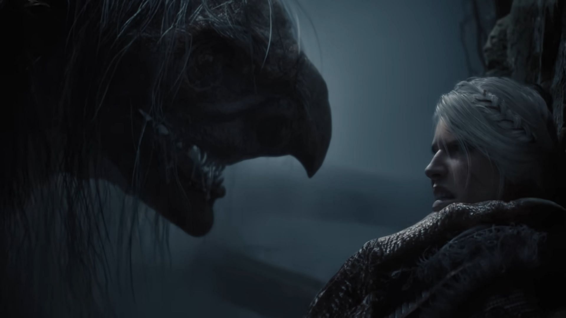 The monster in The Witcher 4 trailer (Image via CDPR)