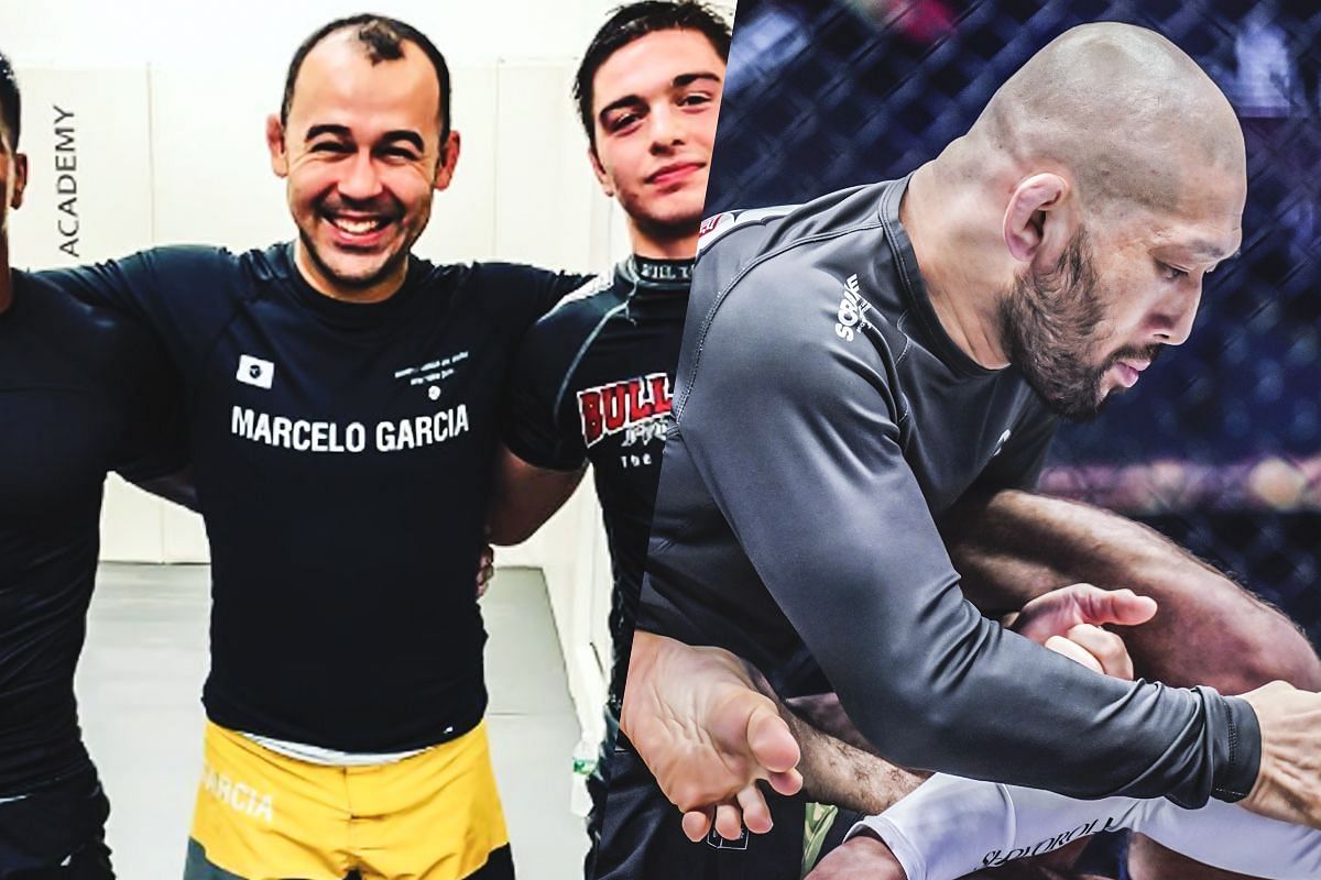 Marcelo Garcia (L) and Masakazu Imanari (R) | Photo by ONE Championship