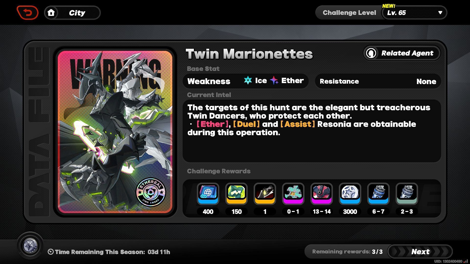 Twin Marionettes Notorious Hunt (Image via HoYoverse)