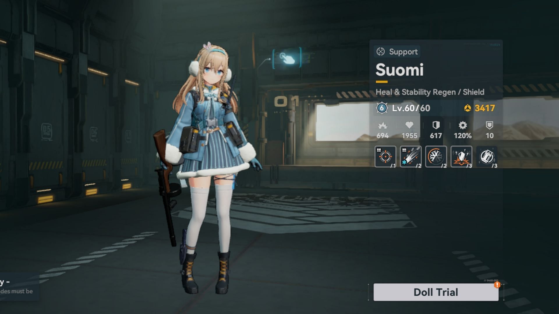 Suomi in Girls&#039; Frontline 2 Exilium (Image via Sunborn)