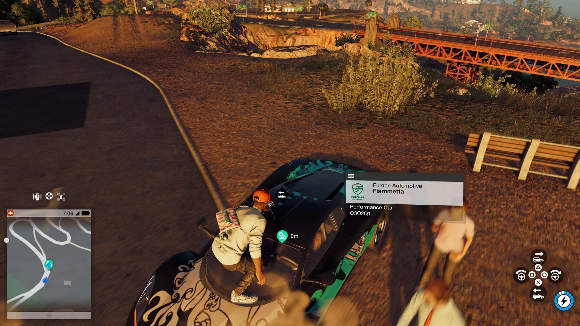 In Watch Dogs 2, cars can be driven remotely with the press of a button (Image via Ubisoft)