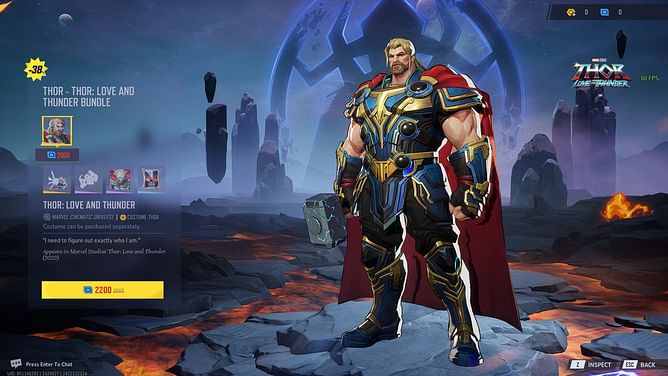 How to unlock Thor Love and Thunder skin in Marvel Rivals?
