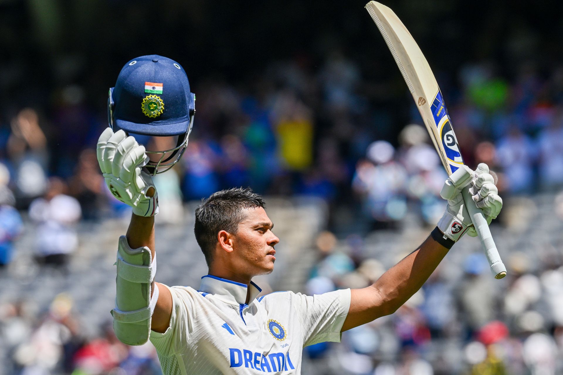 Yashasvi Jaiswal, Australia v India - Men&#039;s 1st Test Match: Day 3 - Source: Getty