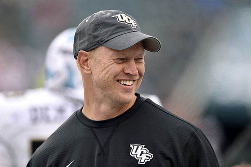 UCF coach Scott Frost might take a portal flier on Farmer. (Photo Credit: IMAGN)