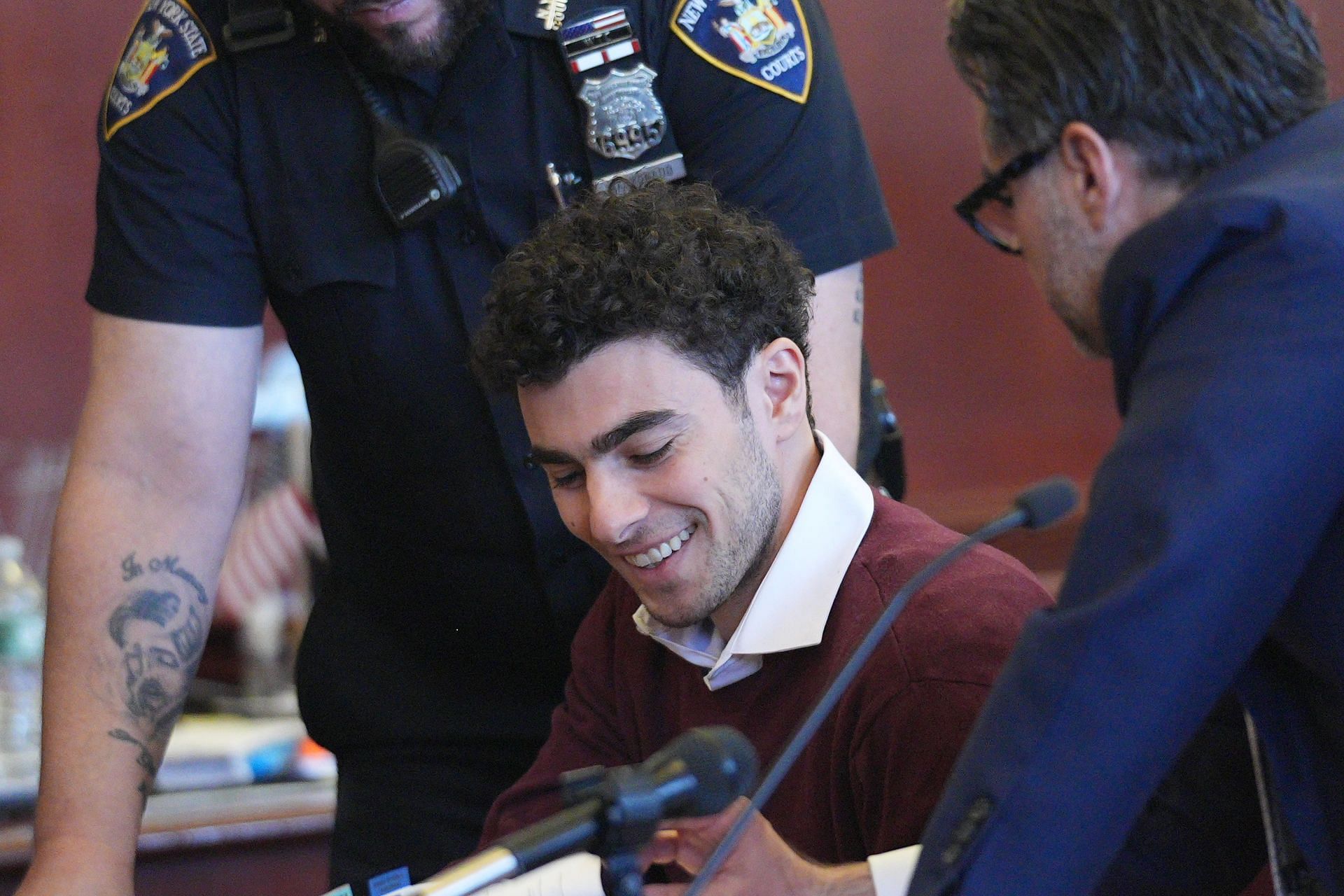 Alleged Killer Luigi Mangione Is Arraigned On New York State Murder Charges - Source: Getty