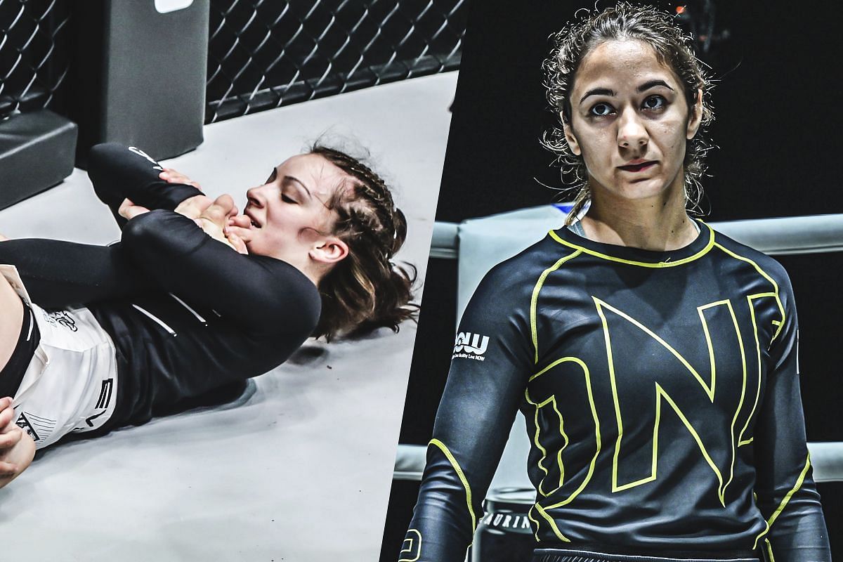 Danielle Kelly (L) and Mayssa Bastos (R) | Photo by ONE Championship