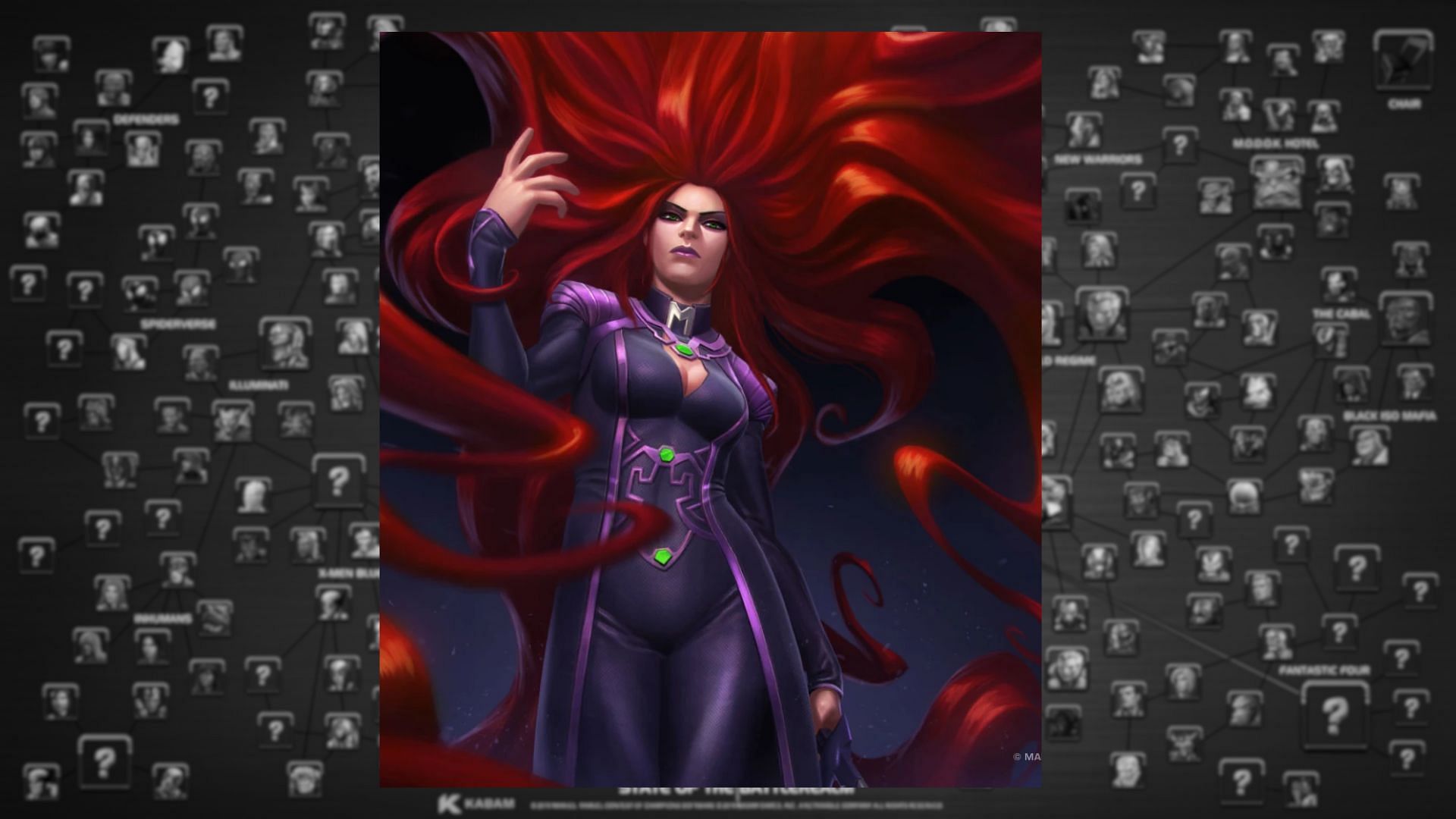 Medusa is one of the most balanced champions for beginners in the Marvel Contest of Champions (Image via Kabam Games, Inc.)