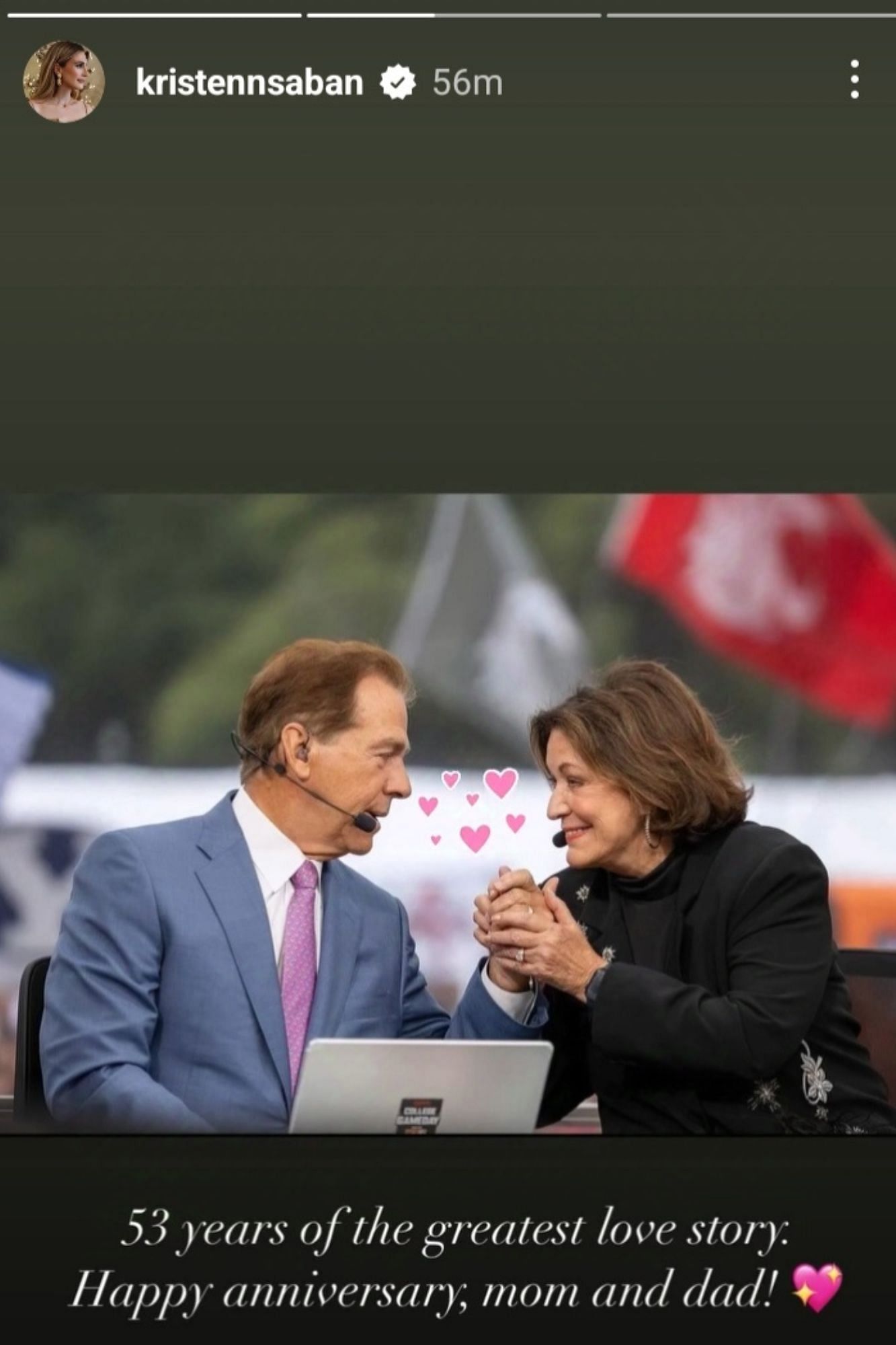 &ldquo;Greatest love story&rdquo;: Nick Saban and Miss Terry&rsquo;s daughter Kristen shares a hearty wish for parents on special day