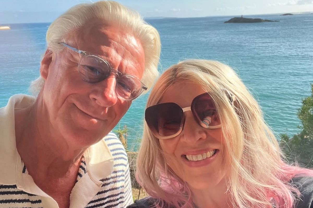 Bjorn Borg and his wife, Patricia - Source: Instagram